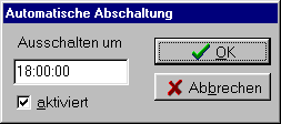 Einstellungsdialog